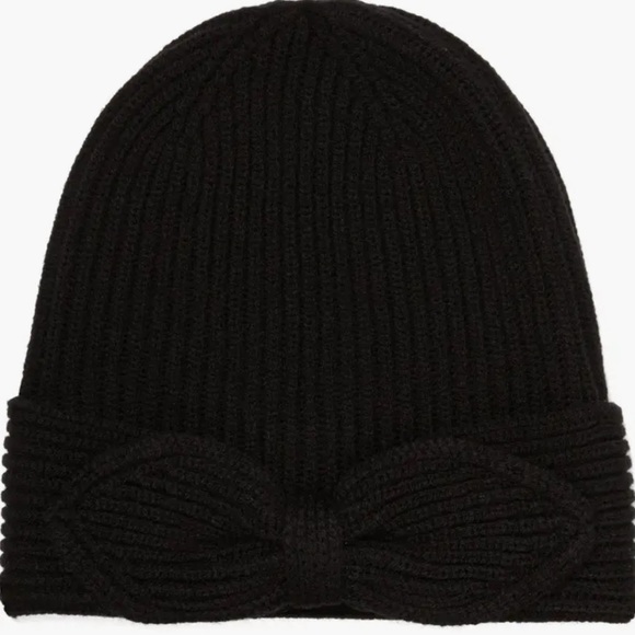kate spade Accessories - Kate Spade New York pointy bow beanie nwt